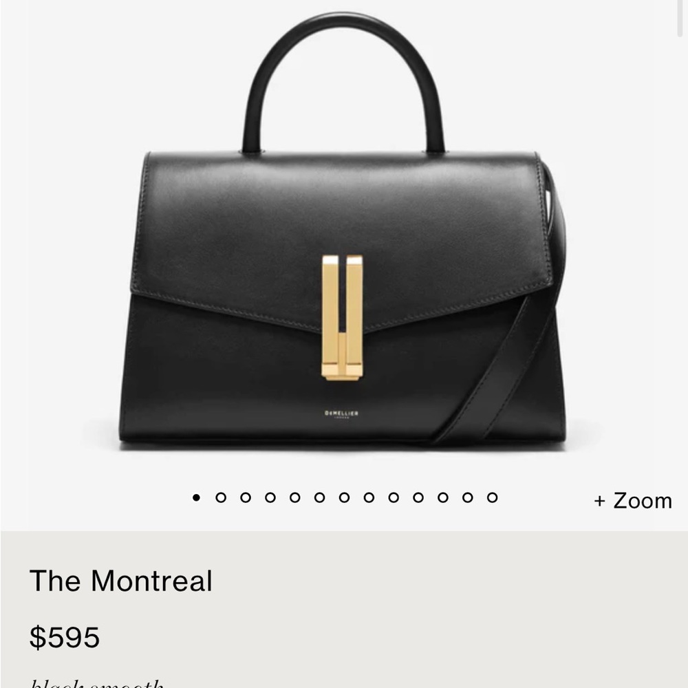 DeMellier The Montreal in Black Smooth